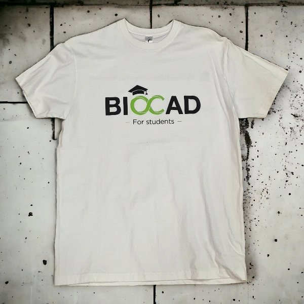 Печать на футболках для компании BIOCAD