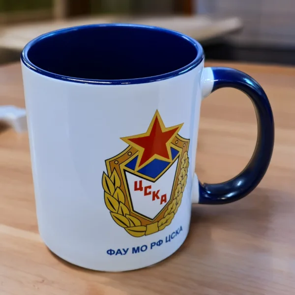 Кружки с логотипом ЦСКА Сублимация Кружки с логотипом ЦСКА Сублимация