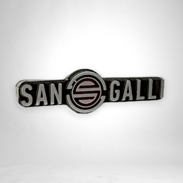 Металлические значки из алюминия с выборкой фона