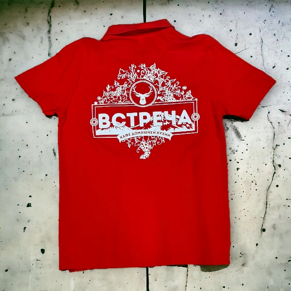 Печать футболок на заказ с Вашим логотипом