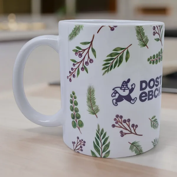 Печать на кружках логотипа DOSTAEВСКИЙ Печать на кружках логотипа DOSTAEВСКИЙ