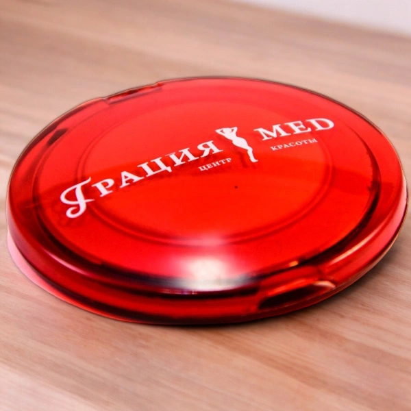 Нанесение логотипа на сувениры для центра красоты