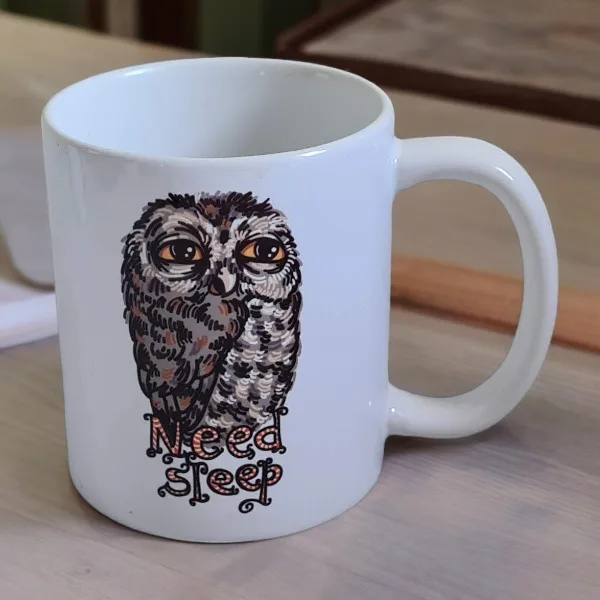 Печать логотипа на кружках. Сублимация Печать логотипа на кружках. Сублимация