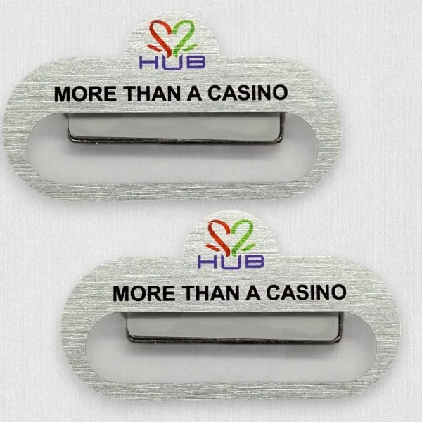 Металлические бейджи на мгните с сублимационной печатью Металлические бейджи на мгните с сублимационной печатью